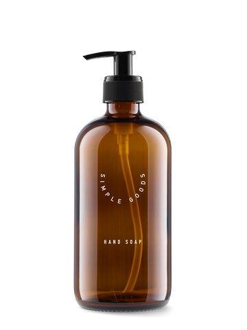 Glasflaska för handtvål 500 ml