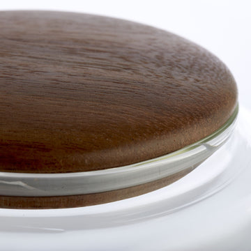 Cristella krukka H19 Ø11 cm. transparent