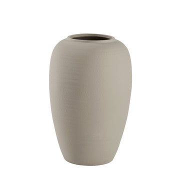 Catia vas H55 cm. sølvgrå keramik