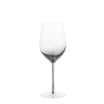 Victorinne vitvinsglas H21,5 Ø8 cm. røykfarget