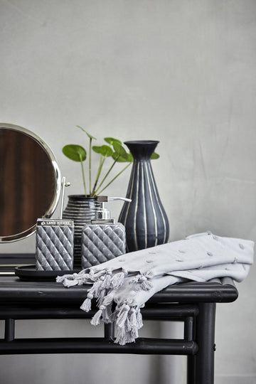 Portia dispenser H16XL9XB7 cm. grå