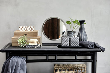 Portia tvålfat H3XL13XB10 cm. grå