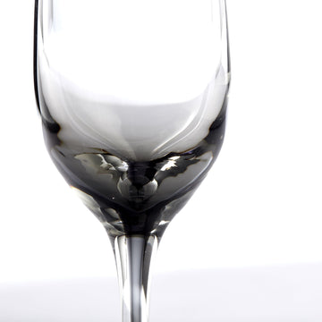 Victorinne champagneglas H25 Ø7,5 cm. røykfarget