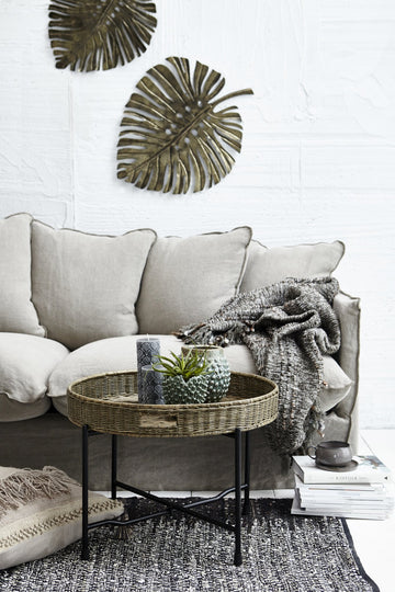 Amera kopp/underlägg H7,5 Ø14 cm. grå