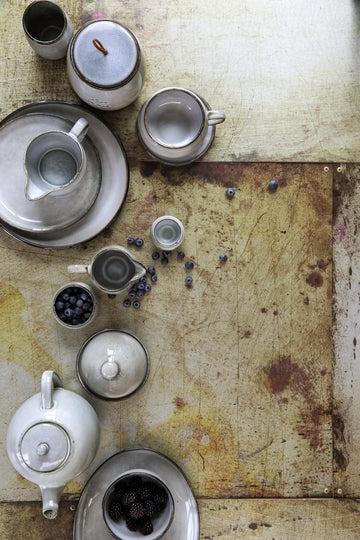 Amera kanna H10,5 Ø cm. grå