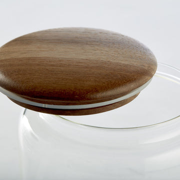 Cristella krukka H24 Ø11 cm. transparent