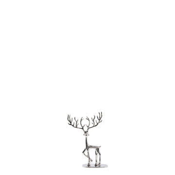 Marely rådjur 19 cm. silver