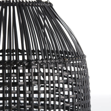 Hazel lykta H45 Ø30 cm. svart