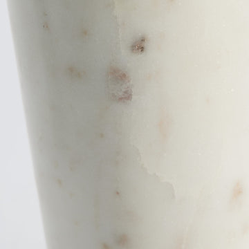 Ellia ljushållare H23 Ø9 cm. vit