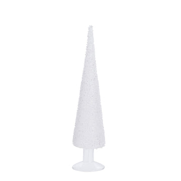 Cristelle dekorativa träd 40 cm. vit