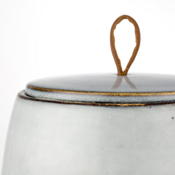 Amera krukka H16 Ø12 cm. grå