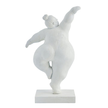Serafina kvinnogestalt H28,8 cm. vit