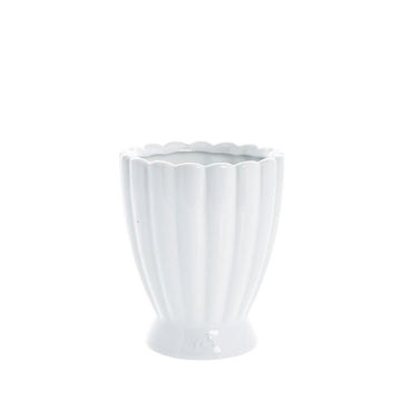 Shenella kruka H15 Ø12,5 cm. vit