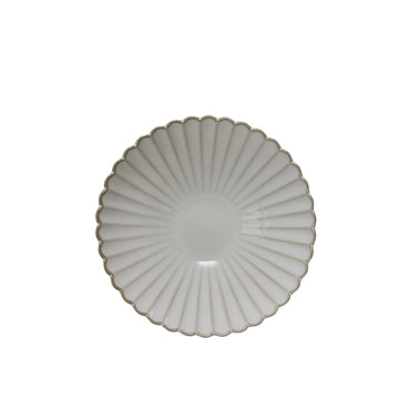 Camille skål H8 Ø20 cm. benvit