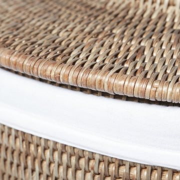 Norah tvättkorg H60 Ø41 cm. natur