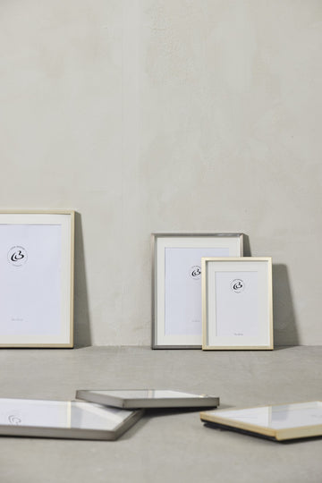 Austin bilderam H25XB20 cm. antikt silver