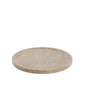 Travina bricka Ø25,5 cm. sand