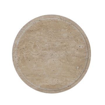 Travina bricka Ø25,5 cm. sand