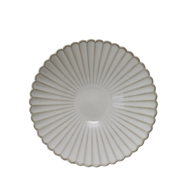 Camille skål H10 Ø25 cm. benvit