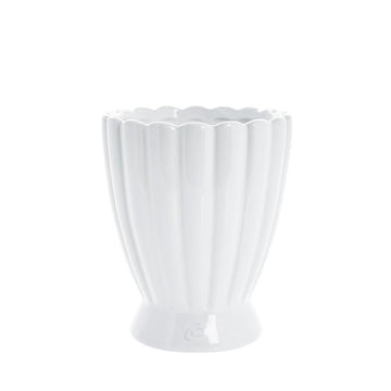 Shenella kruka H18 Ø15 cm. vit