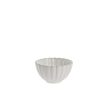 Camille skål H6,7 Ø12,5 cm. benvit
