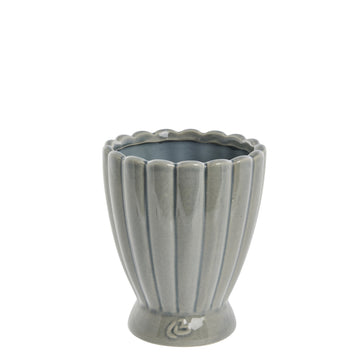 Shenella kruka H15 Ø12,5 cm. blå