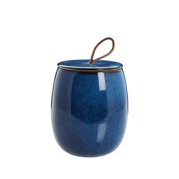 Amera krukka H16 Ø12 cm. blå