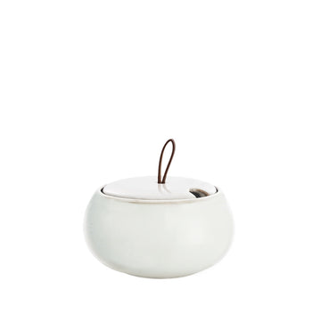 Amera sockerskål H7 Ø13 cm. beige