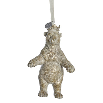Sebina julgranshängare 11,4 cm ljust guld