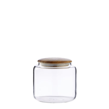 Cristella krukka H11 Ø11 cm. transparent