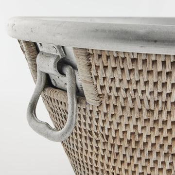 Norah vin kylare H20 Ø cm. natur