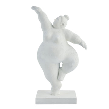 Serafina kvinnogestalt H28,8 cm. vit