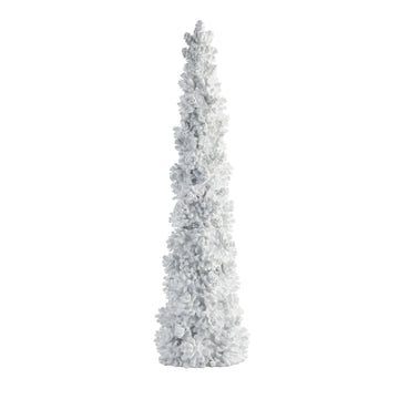 Serafina dekorativa träd 47,8 cm. vit