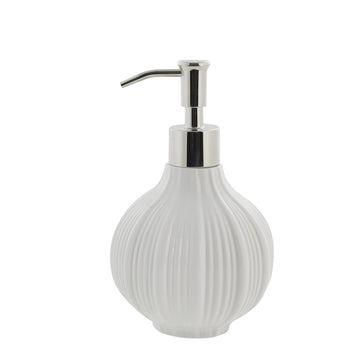 Lily dispenser H16,3 cm. vit