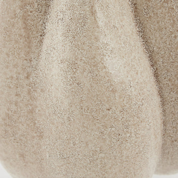 Valona vas H30 cm. sand keramik