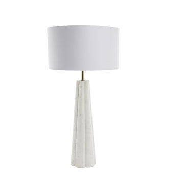Sophie bordslampa H66 Ø33 cm. vit