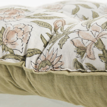 Ivy 45x45 cm. støvet grønn