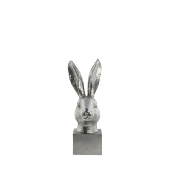 Semina påskharefigur H26,2 cm. Silver