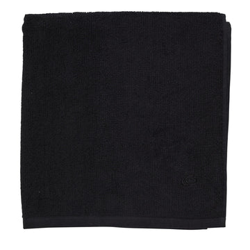 Molli handduk 100x50 cm. svart 100 % ekologisk bomull