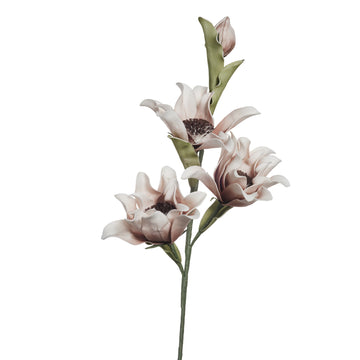 Happia dekoration H18 cm. ljusrosa