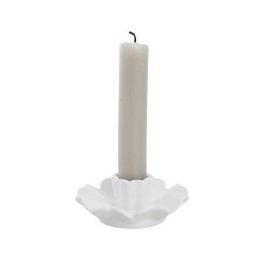Dehmira ljushållare H3,7 cm. vit keramik