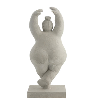 Serafina kvinnogestalt H28 cm. grå