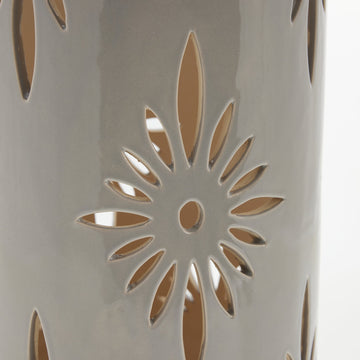 Hilde lykta H39 cm. sand