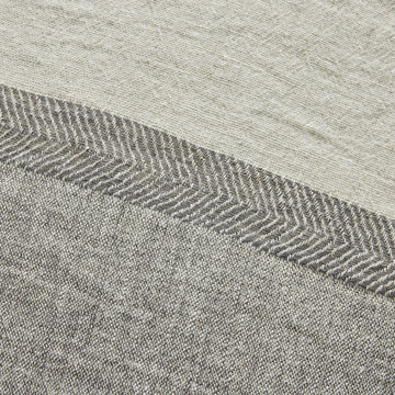 Ana putetrekk LXB50 cm. grå 100% lin