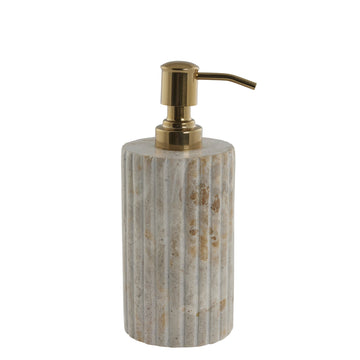 Eliana dispenser H18,5 cm. sand marmor