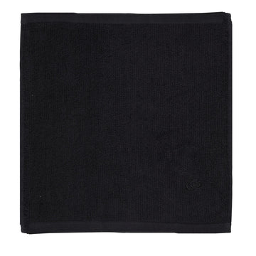 Molli tvätta trasa 30x30 cm. svart 100 % ekologisk bomull