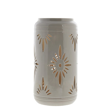 Hilde lykta H39 cm. sand