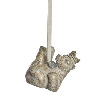 Sebina julgranshängare 6,9 cm ljust guld