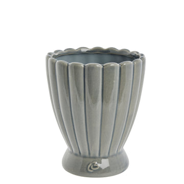 Shenella kruka H18 Ø15 cm. blå