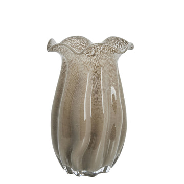Scarlett vas H28 cm. sand glas